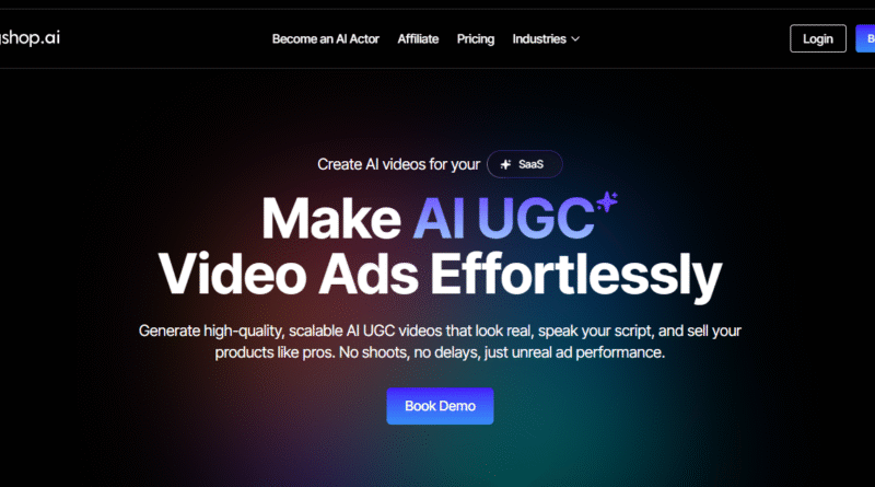 Tagshop AI UGC Video for Ads